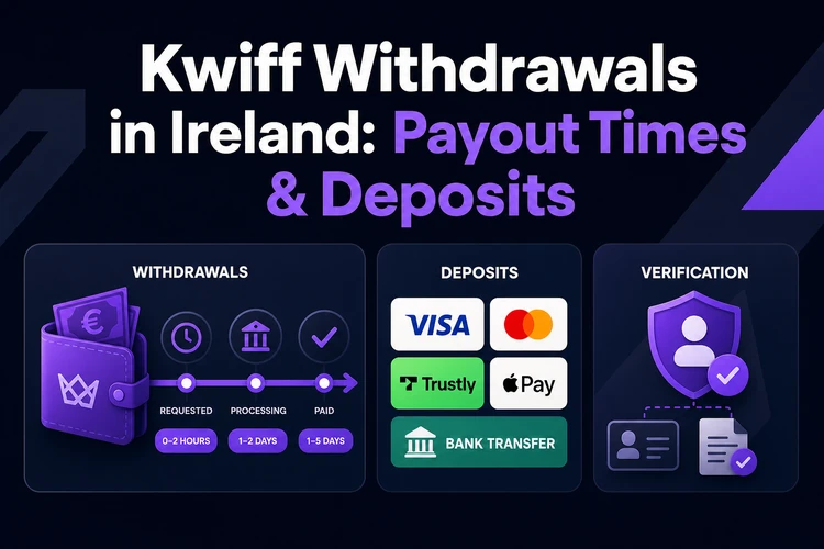 Kwiff Withdrawals in Ireland: Payout Times, Deposits and Common Payment Issues